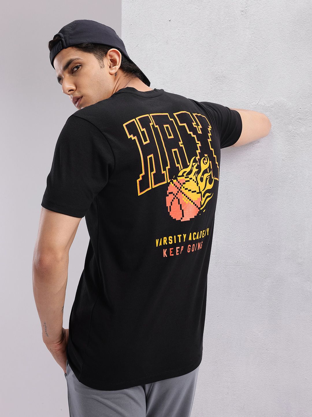 HRX by Hrithik Roshan Printed Lifestyle T-shirt