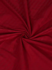 HOSTA HOMES Maroon Striped 300 TC Single Bedsheet with 1 Pillow Covers