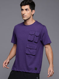 HRX by Hrithik Roshan TECHOFF Typography Printed T-shirt