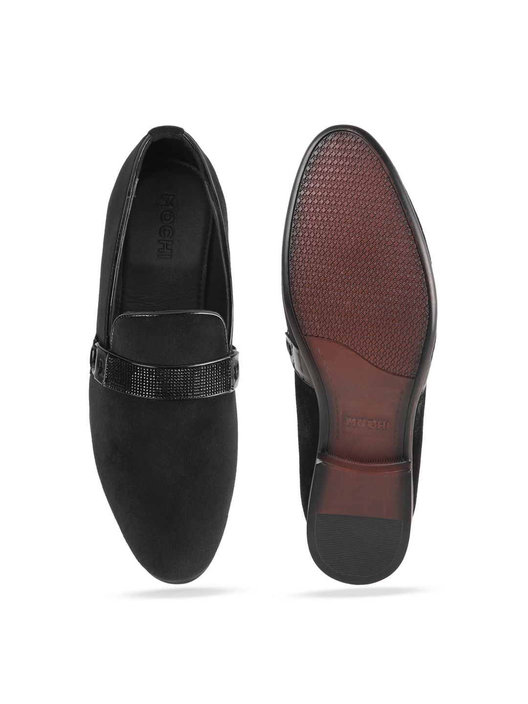 Mochi Men Leather Formal Loafers