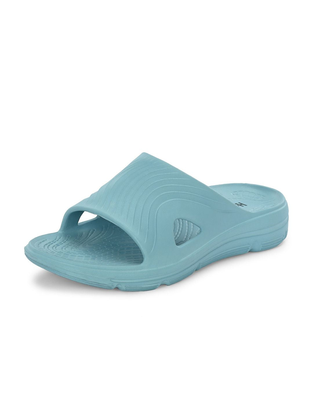 HRX by Hrithik Roshan Men Blue Textured Slip On Sliders