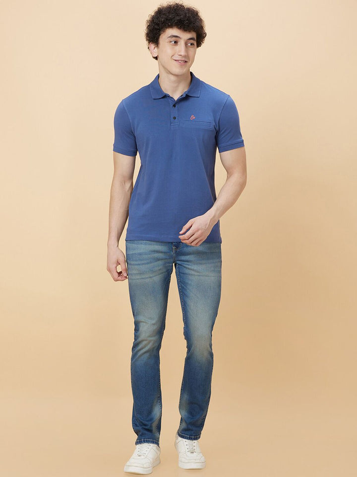 Being Human Men Slim Fit Heavy Fade Jeans