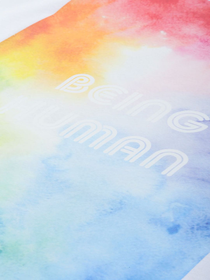 Being Human Men Brand Logo Printed T-shirt