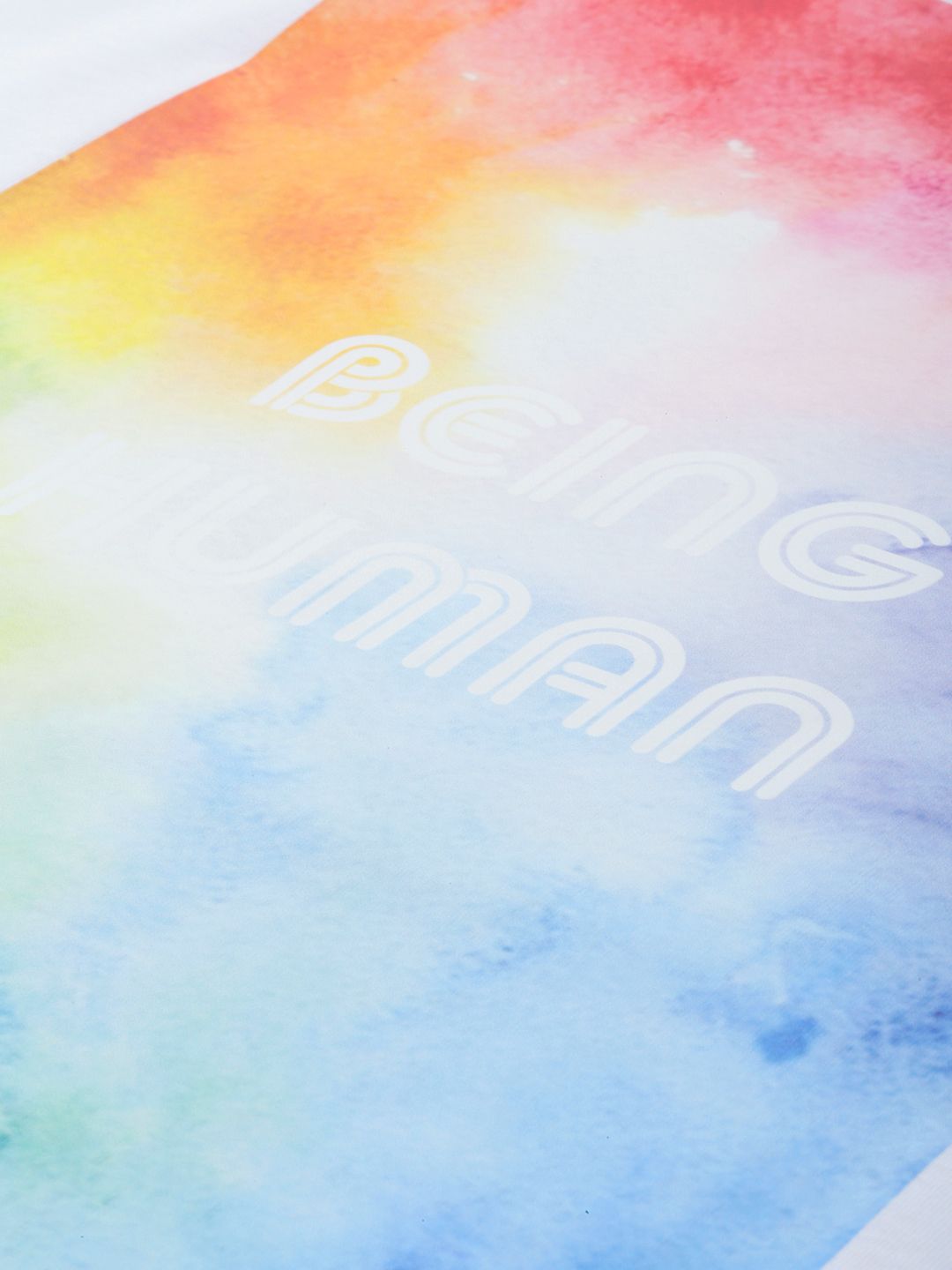 Being Human Men Brand Logo Printed T-shirt