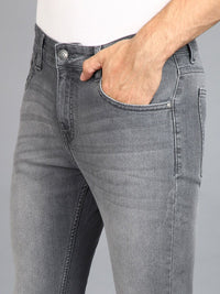 Urbano Fashion Men Clean Look Light Fade Stretchable Jeans