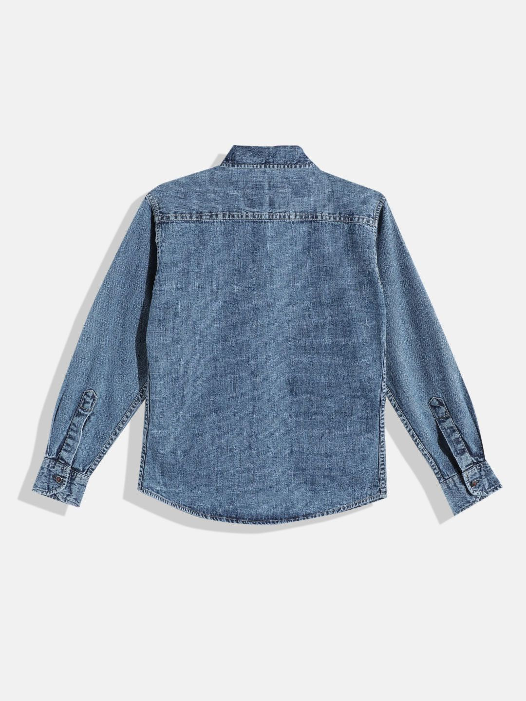 Monte Carlo Boys Chambray Casual Smart Fit Shirt