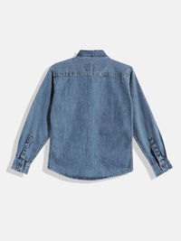 Monte Carlo Boys Chambray Casual Smart Fit Shirt