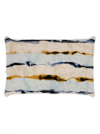 Story@home Cream-Coloured & Orange 180 TC Single Bedsheet with 1 Pillow Covers