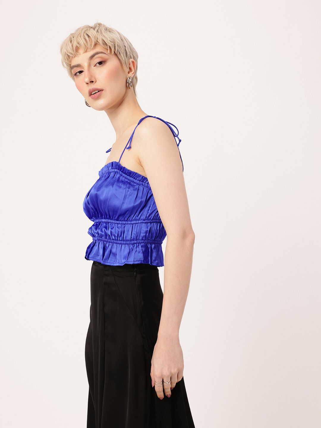 DressBerry The Satin Dream Strappy Top