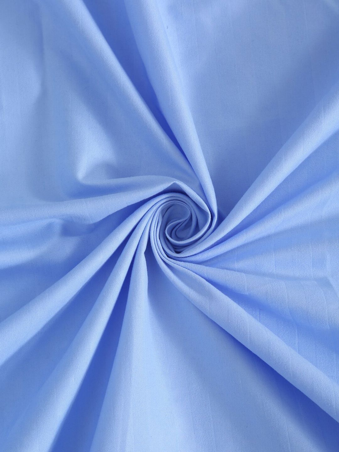 KLOTTHE Blue Striped 300 TC King Bedsheet dengan 2 Sarung Bantal