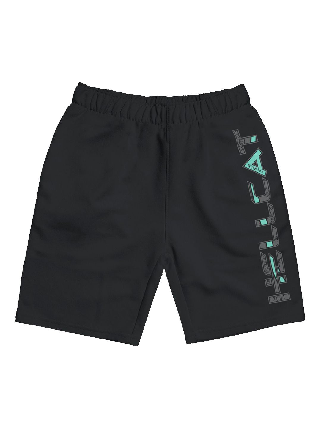 HELLCAT Boys Pack of 3 Typography Printed Cotton Sports Shorts