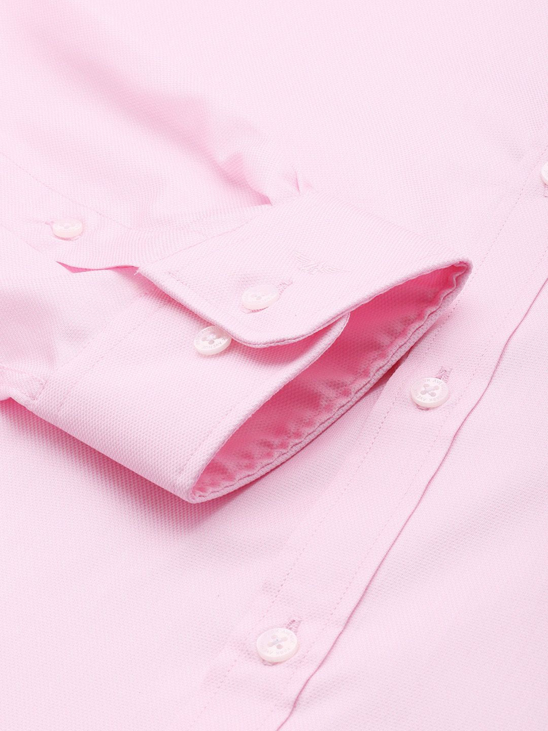 Park Avenue Slim Fit Textured Self Design Formal Shirt