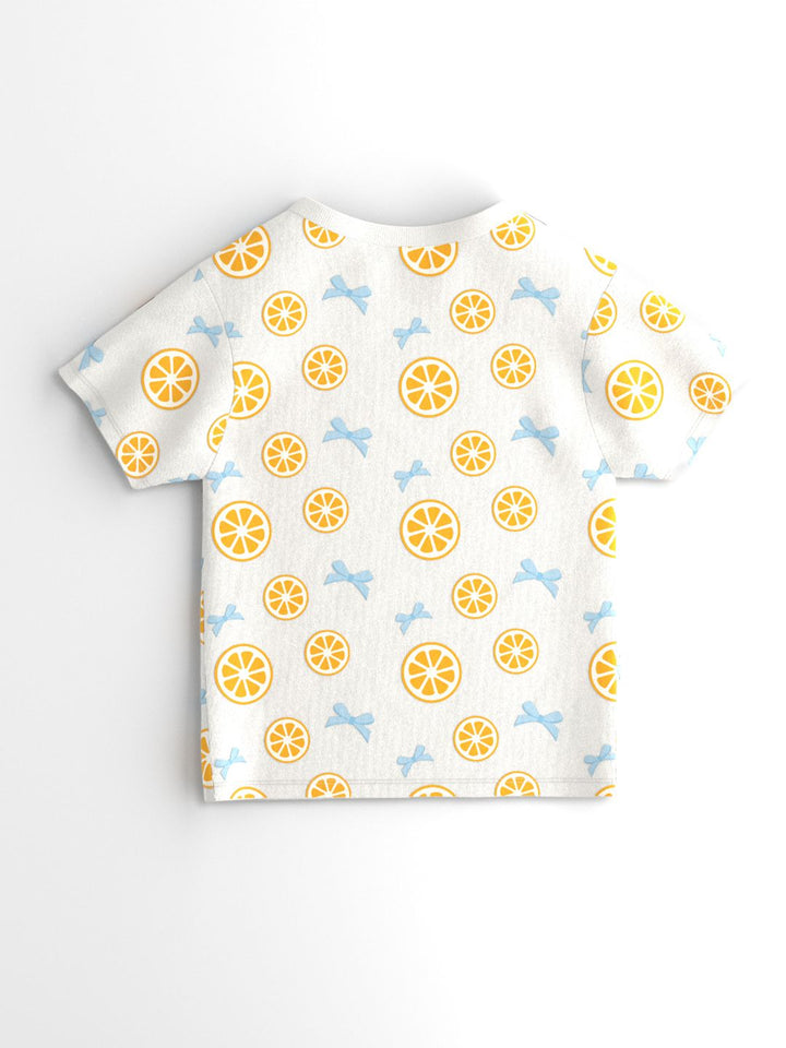 Nauti Nati Girls Pack of 3 Graphic Printed Cotton Antimicrobial T-shirts