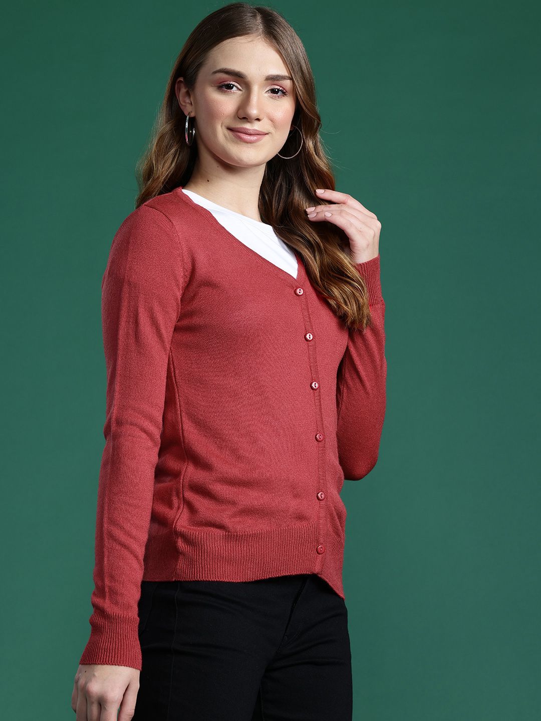 DressBerry Pure Acrylic Cardigan