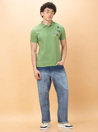 Being Human Men Polo Collar T-shirt