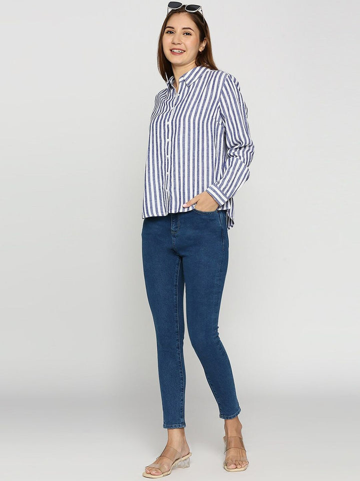 SPYKAR Women Mid-Rise No Fade Dark Shade Non Stretchable Skinny Fit Jeans