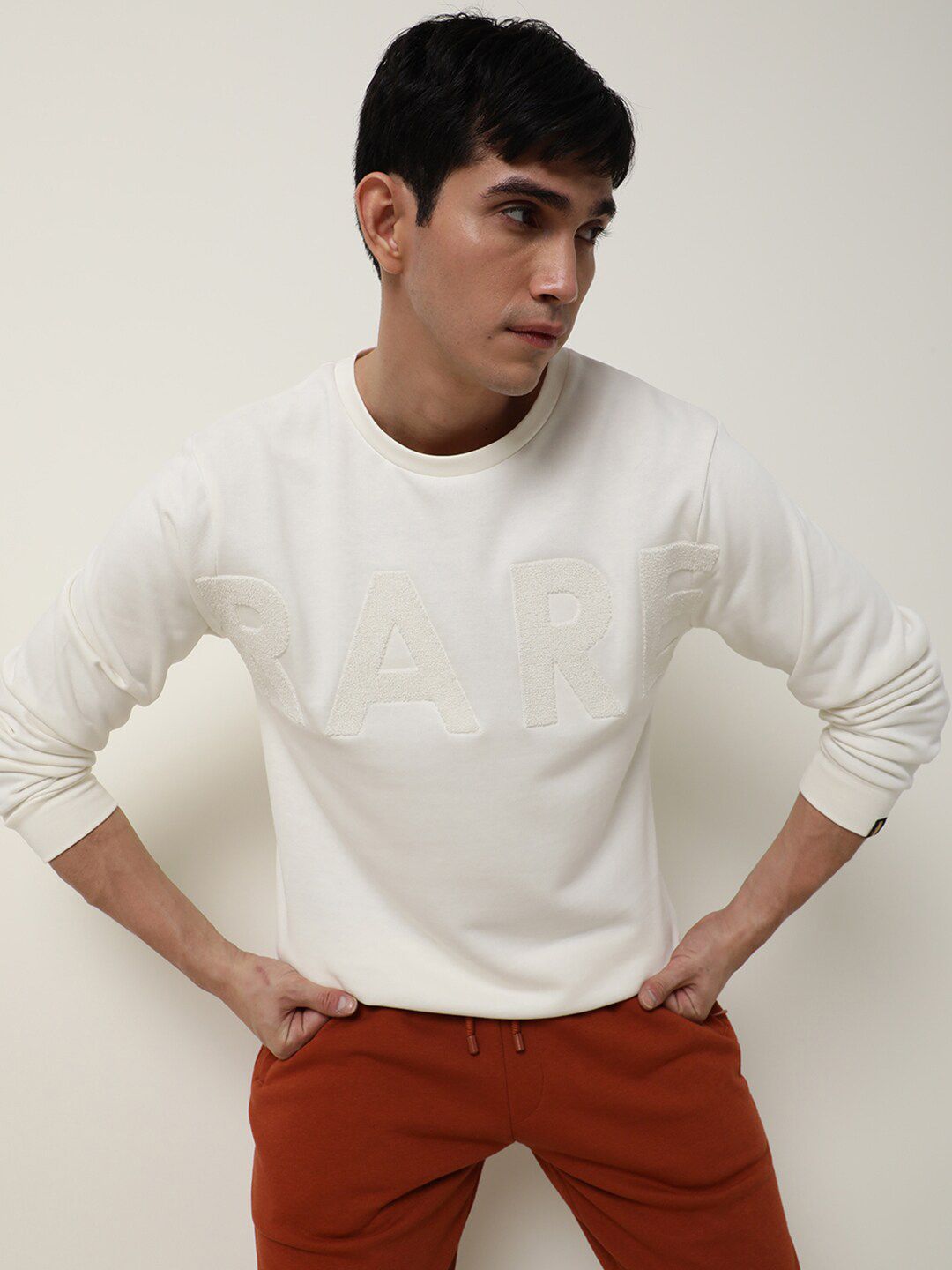 RARE RABBIT Men Norman Slim Fit Sweatshirt