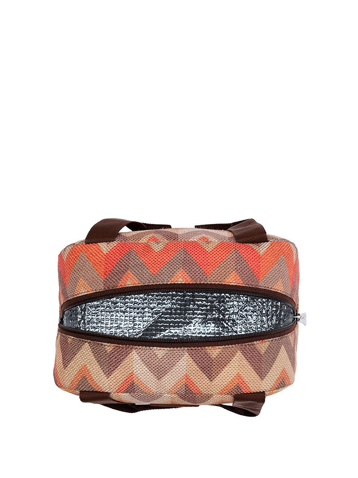 ZOUK Printed Insulated Lunch Bag