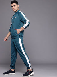 HRX by Hrithik Roshan Brand Logo Printed Rapid-Dry Running Zip-Up Tracksuit