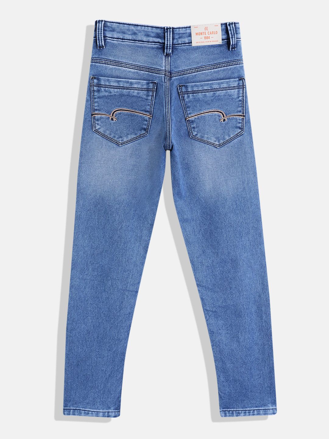 Monte Carlo Boys Slim Fit Stretchable Jeans