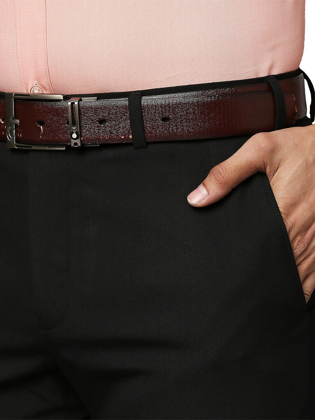 Raymond Men Black Slim Fit Trousers