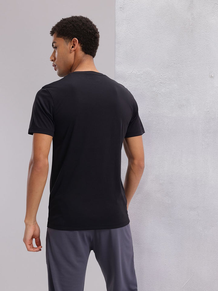 HRX by Hrithik Roshan Brand Logo Print Rapid-Dry Training T-shirt