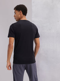 HRX by Hrithik Roshan Brand Logo Print Rapid-Dry Training T-shirt