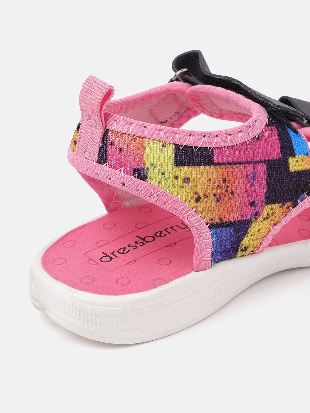 DressBerry Women Abstract Printed Sports Sandals