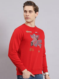 Monte Carlo Graphic Printed Round Neck Sweatshirt