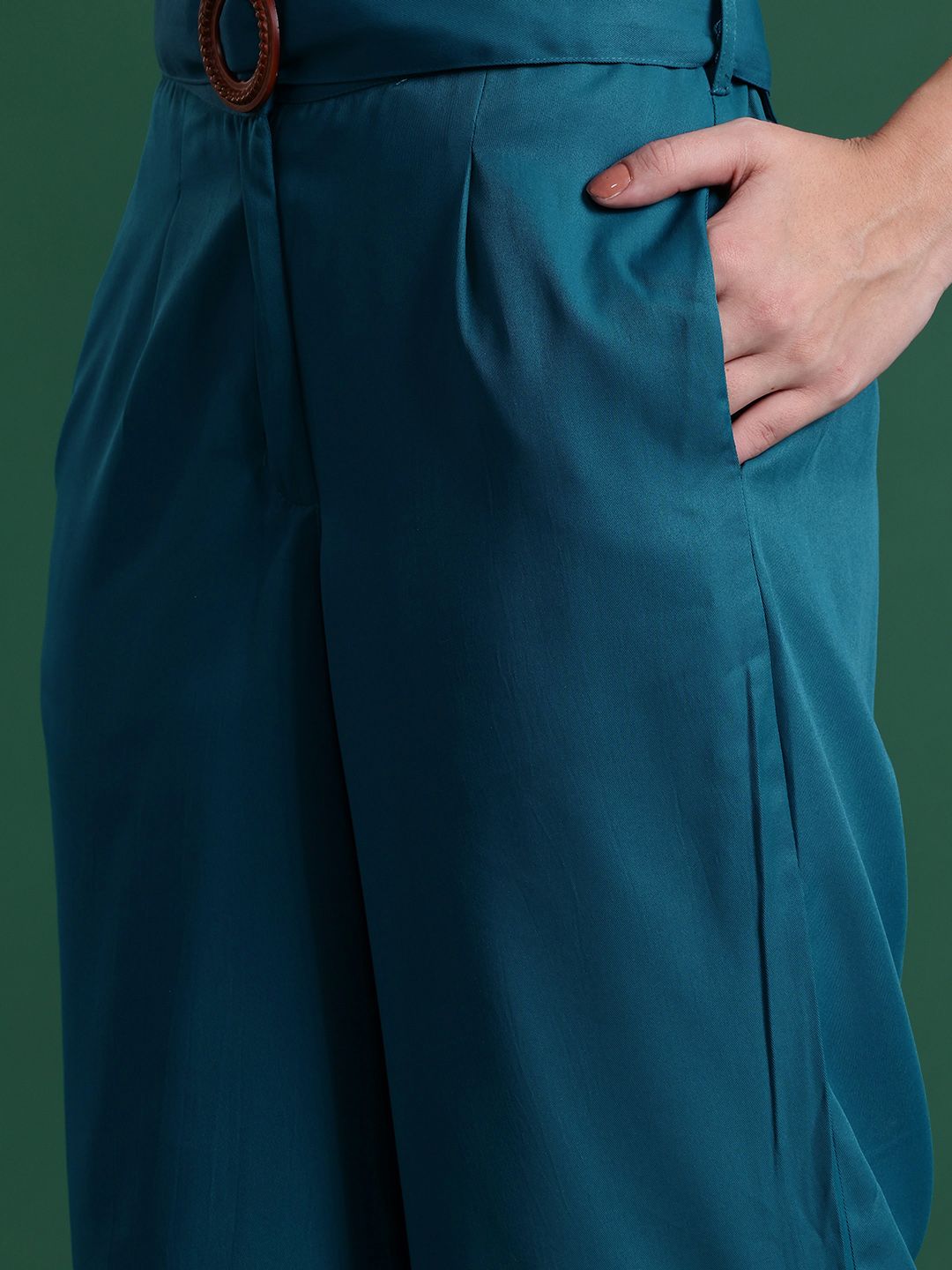 DressBerry Lapel Collar Blazer-Style Co-ords