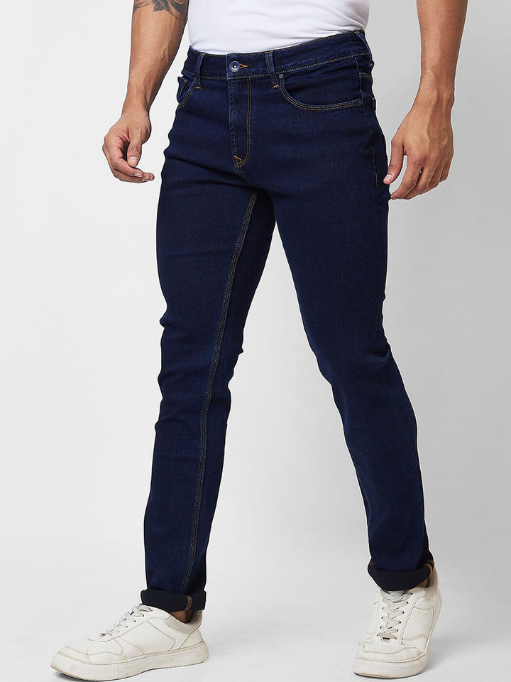 SPYKAR Men Mid-Rise Clean Look Jeans
