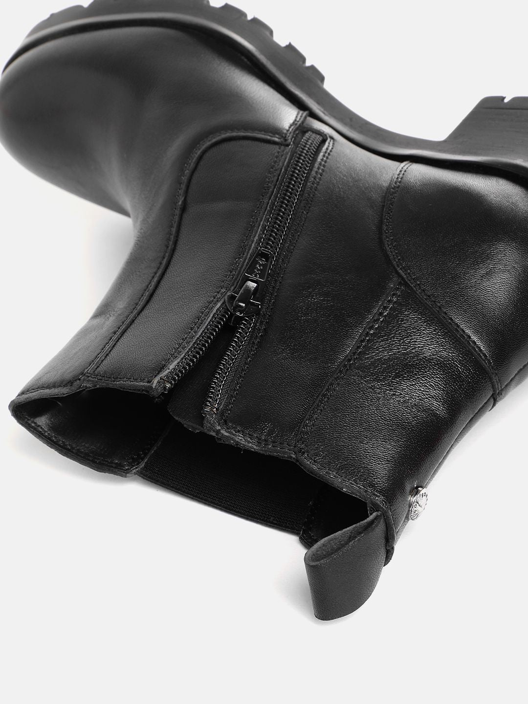 Lino Perros Women Mid-Top Block Heels Regular Boots