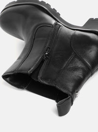 Lino Perros Women Mid-Top Block Heels Regular Boots