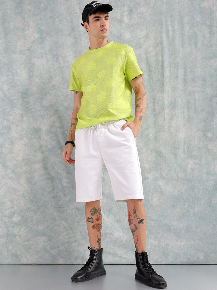The Indian Garage Co Men Slim Fit Shorts