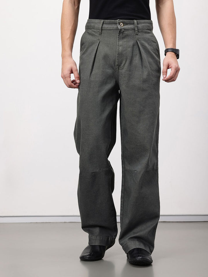ether Men Grower Oversized Fit Mid-Rise Jeans