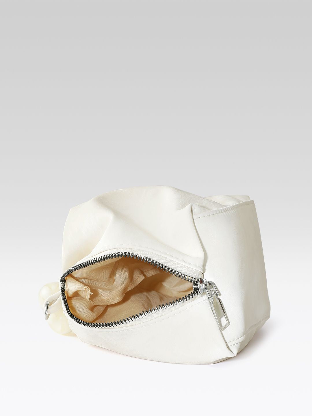 DressBerry Side Zip Structured Handheld Bag