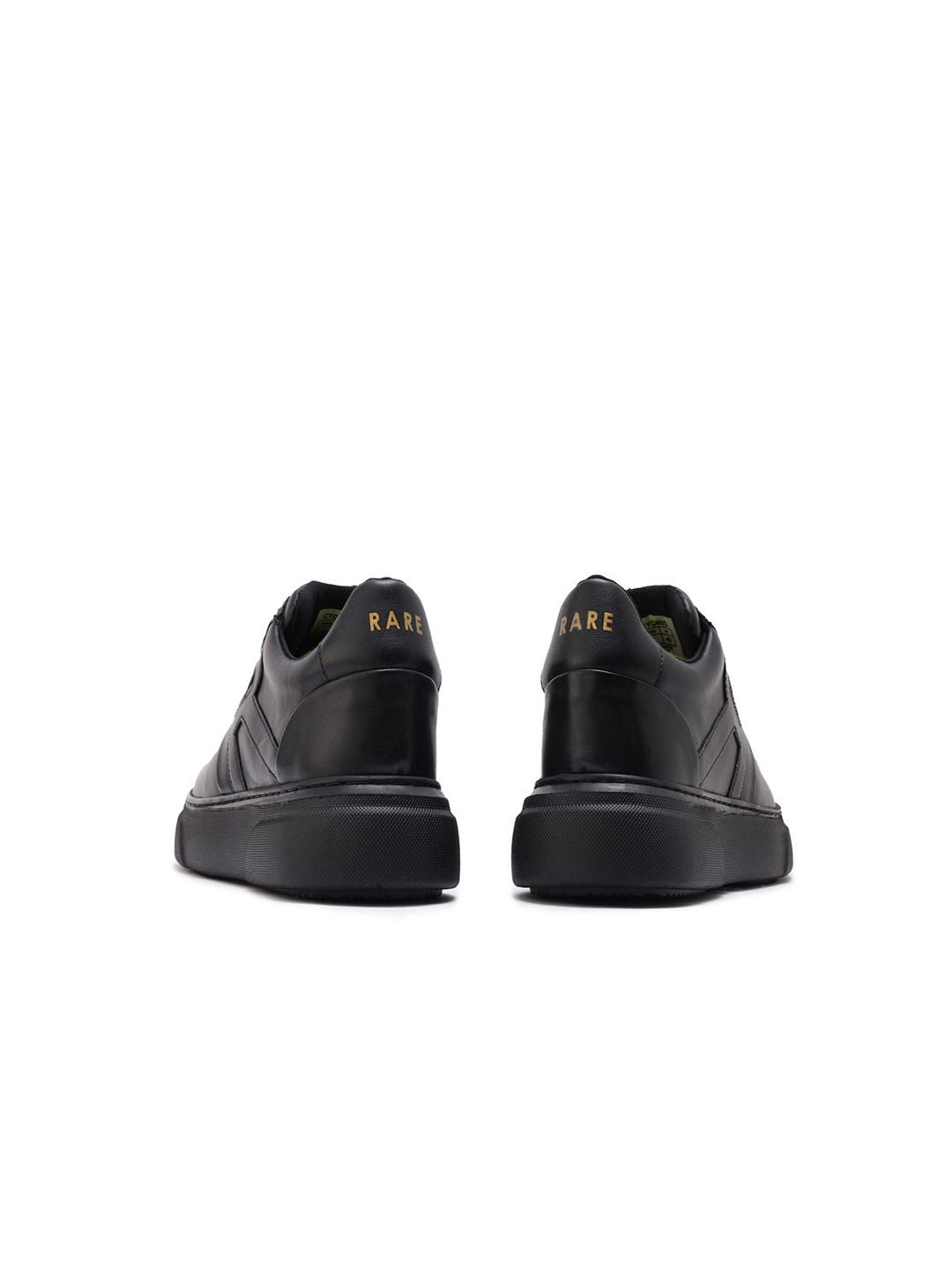RARE RABBIT Men Cygnus Textured Leather Sneakers
