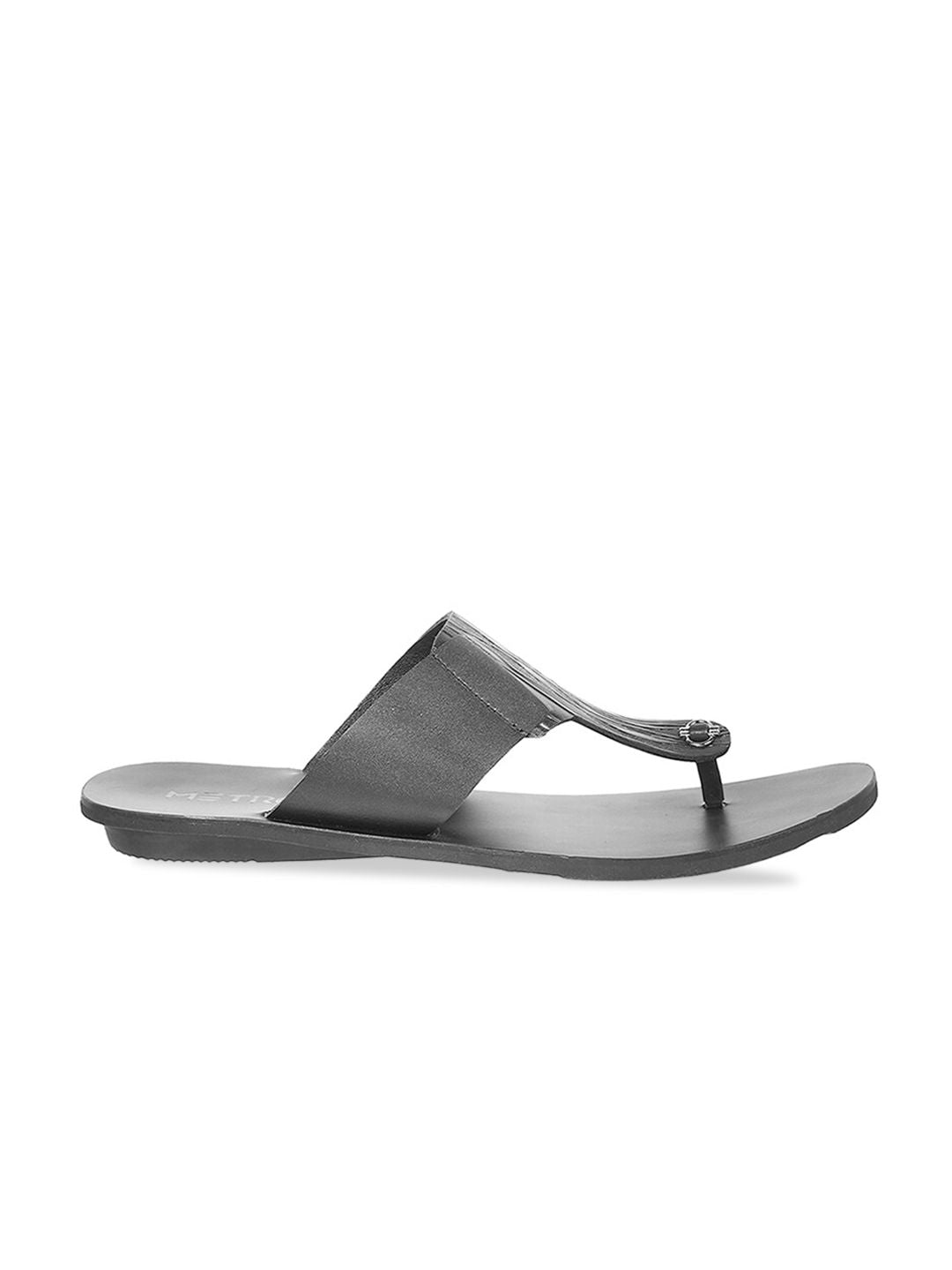 Metro Men Slip-On Leather Comfort Sandals