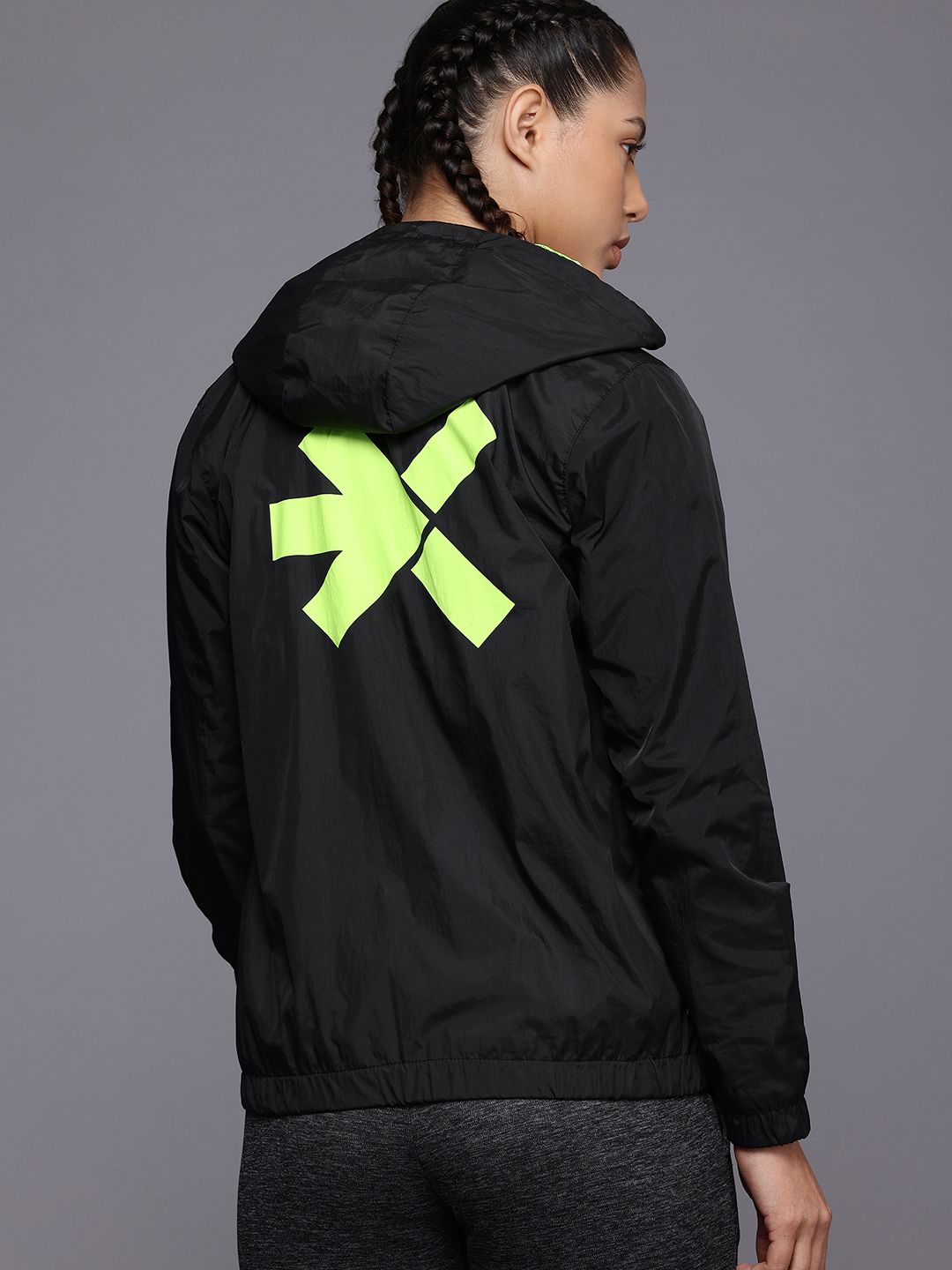 HRX by Hrithik Roshan Printed Running Sporty Jacket