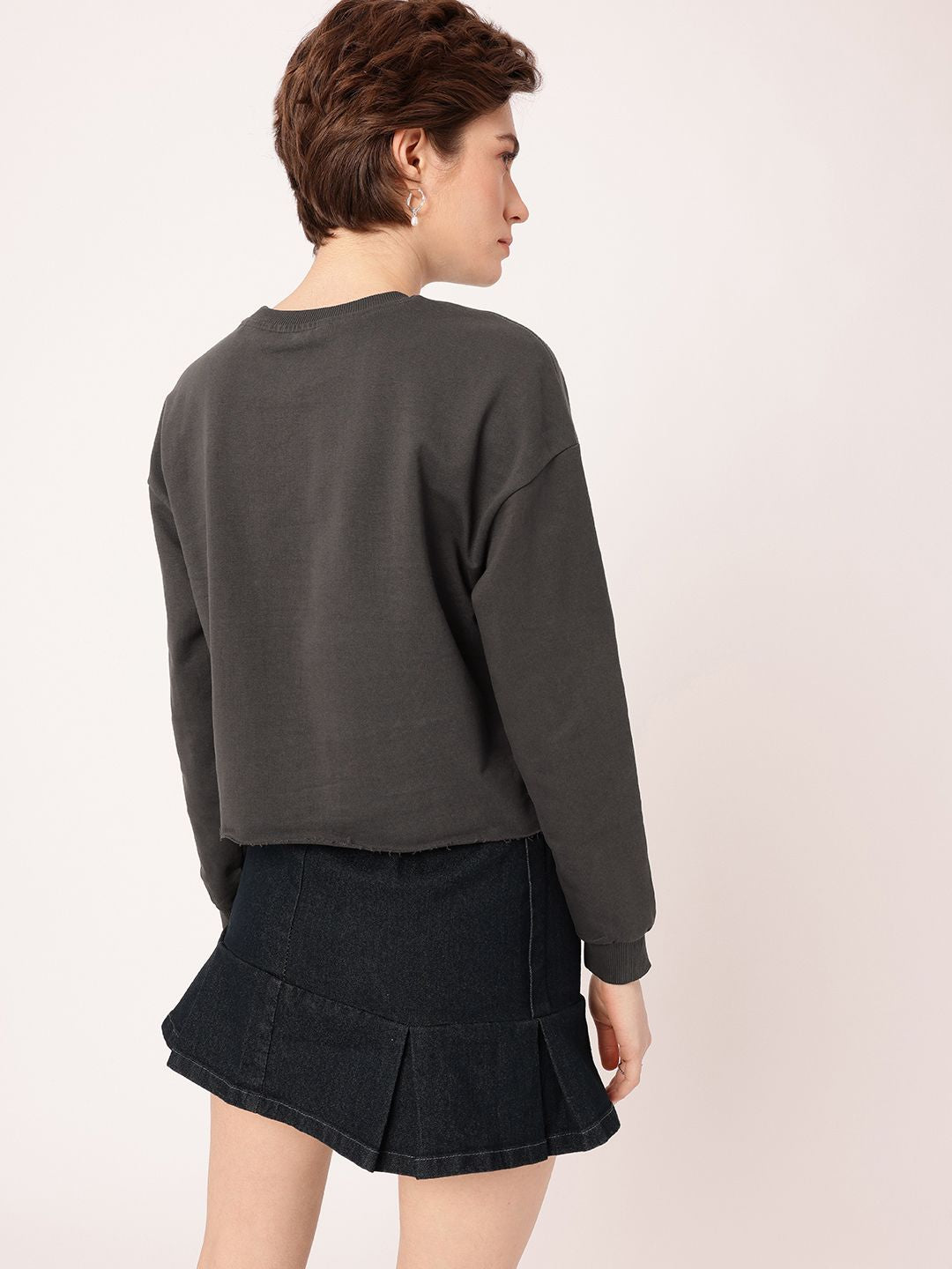 DressBerry Street Chic Cotton Terry Relaxed Fit Sweatshirt