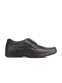 Red Chief Men Black Leather Semiformal Derbys