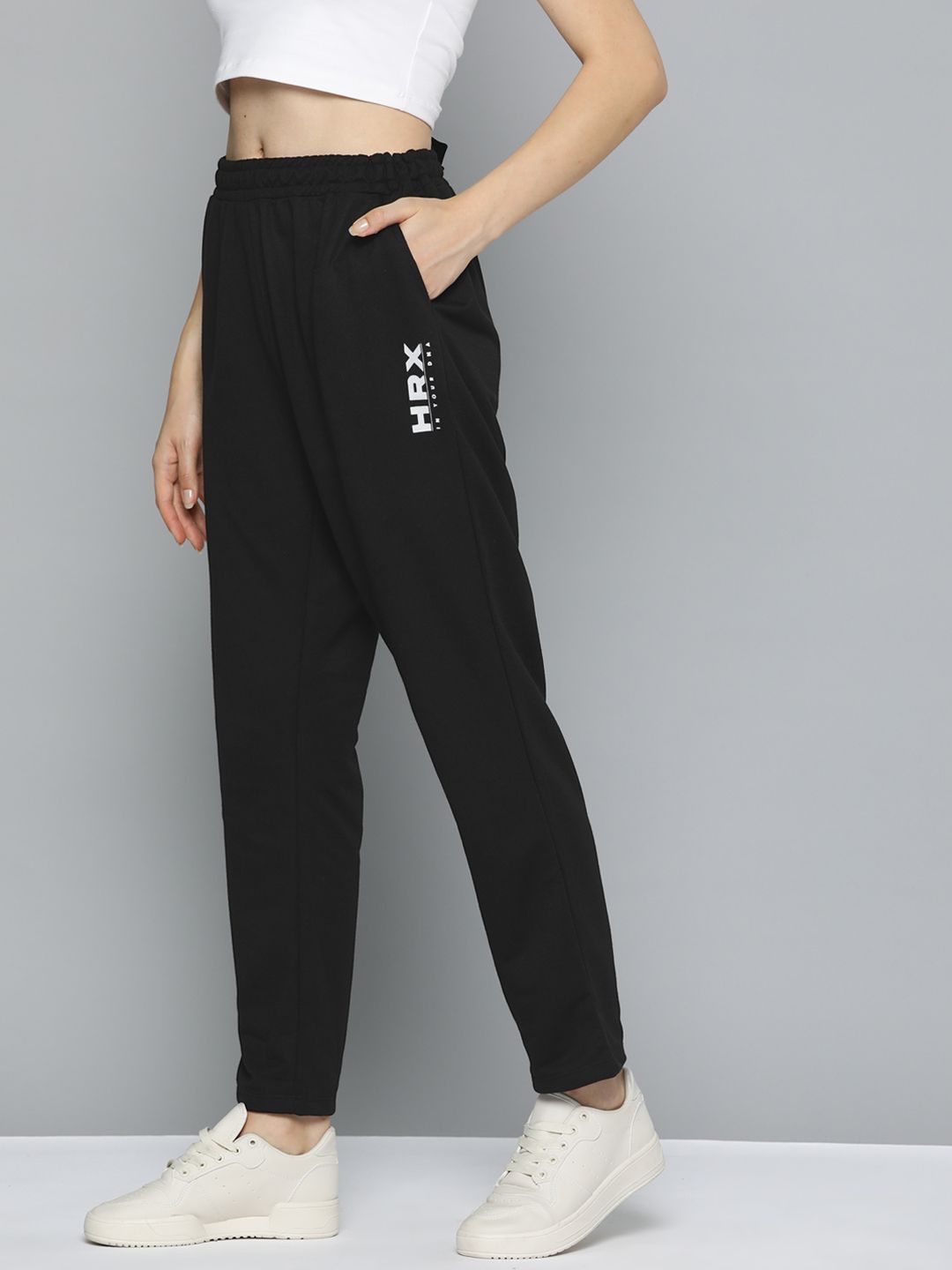 HRX by Hrithik Roshan Women Solid Track Pants