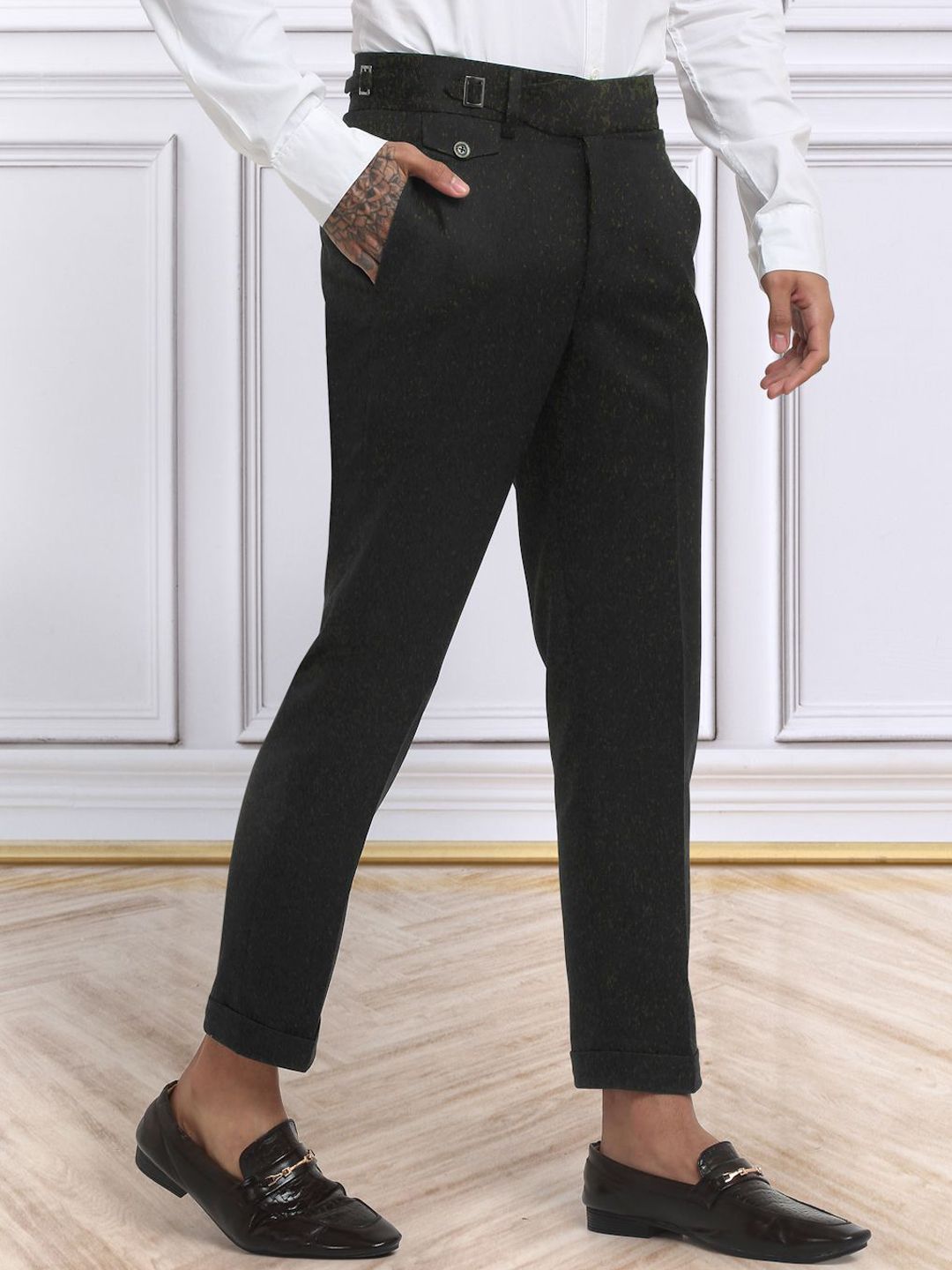 KLOTTHE Men Italian Gurkha Pants