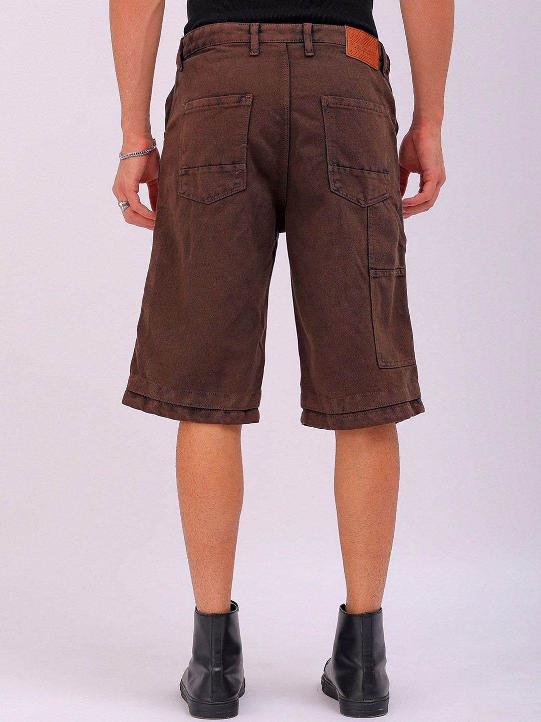 The Indian Garage Co  Solid Men Chino Shorts