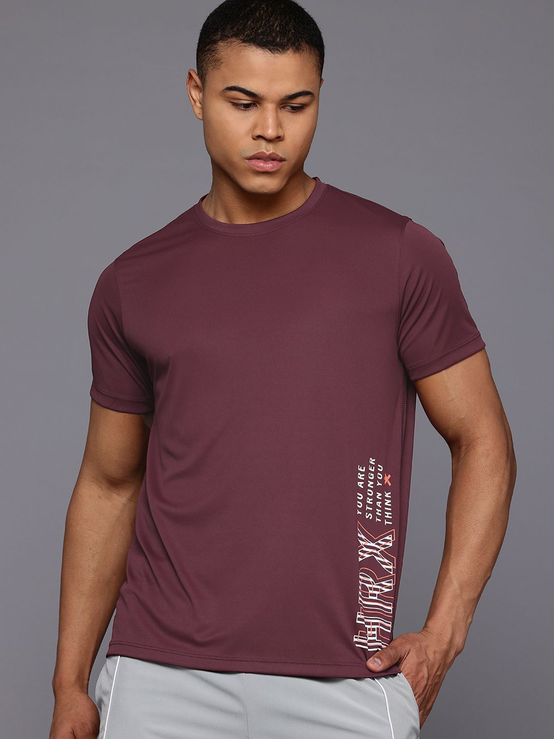 HRX by Hrithik Roshan Rapid-Dry Training T-shirt
