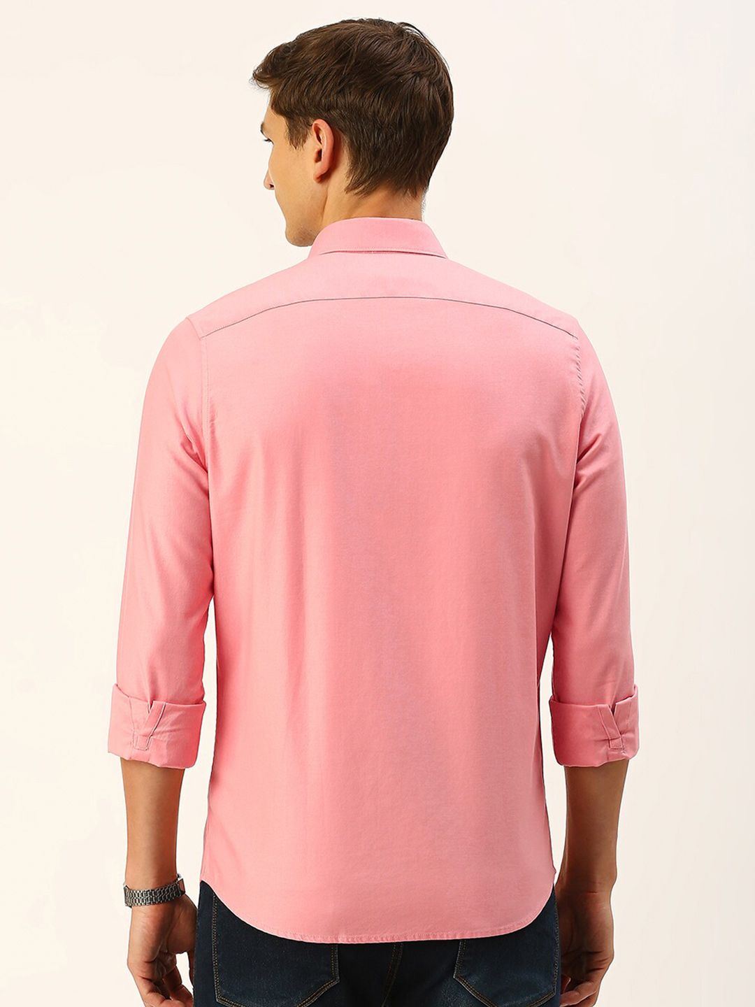Thomas Scott Classic Slim Fit Twill Weave Pure Cotton Casual Shirt