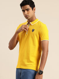 Being Human Pure Cotton Polo Collar Casual T-shirt