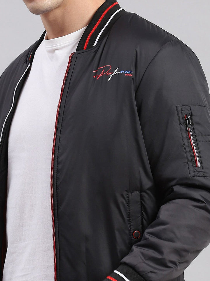 Monte Carlo Stand Collar Lightweight Bomber Jacket