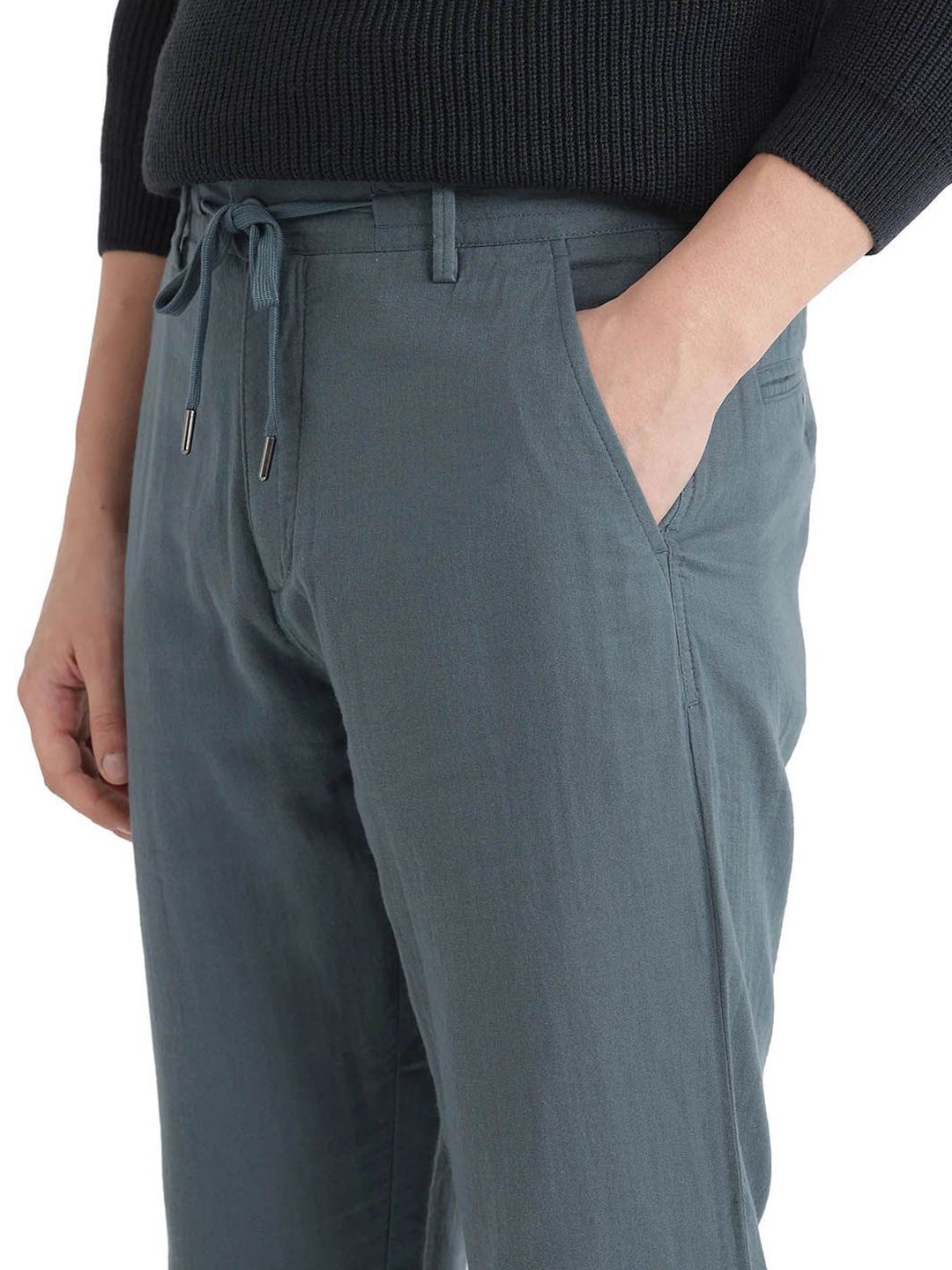 RARE RABBIT Men Tailored Regular Fit Chinos Trousers