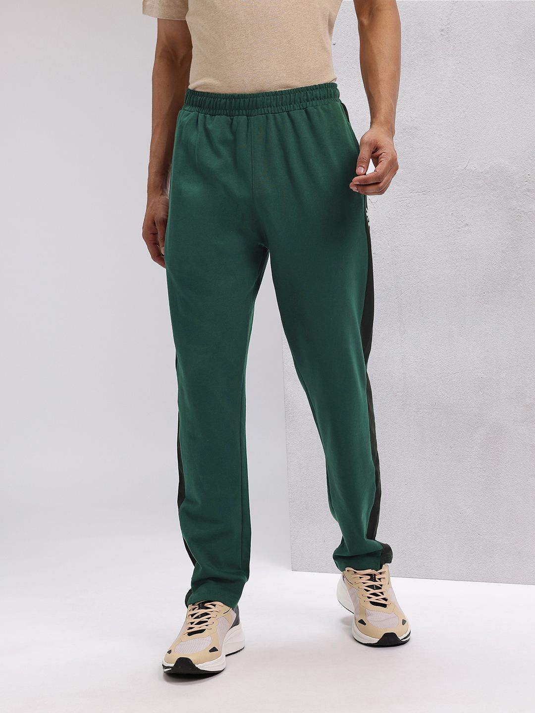 HRX by Hrithik Roshan Men Side Stripe Lifestyle Track pants